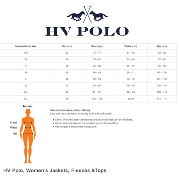 HV Polo size