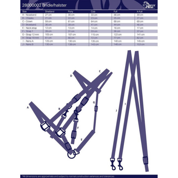 Уздечка-недоуздок Harry's Horse