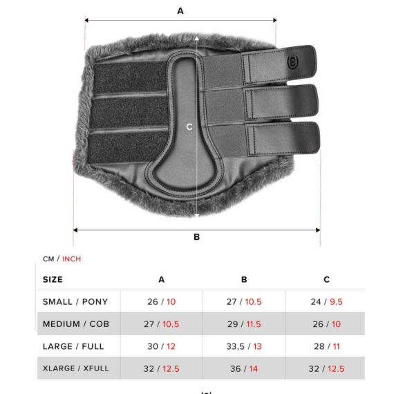 размер ногавки Equestrian Stockholm