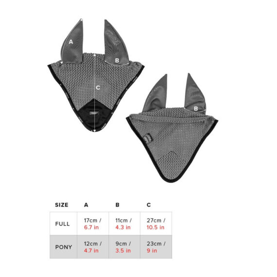 размер ушки Equestrian Stockholm