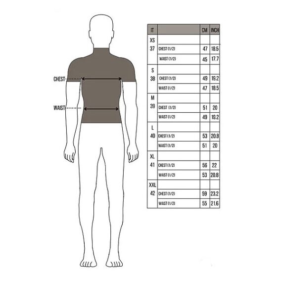 Cavalleria Toscana size