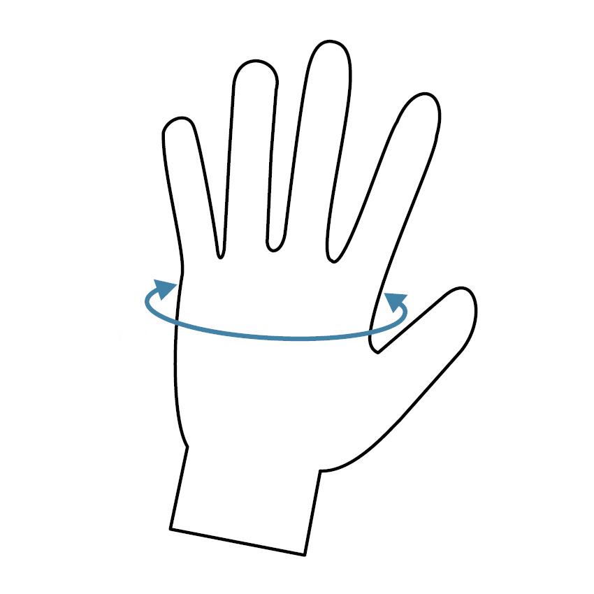 Size перчатки