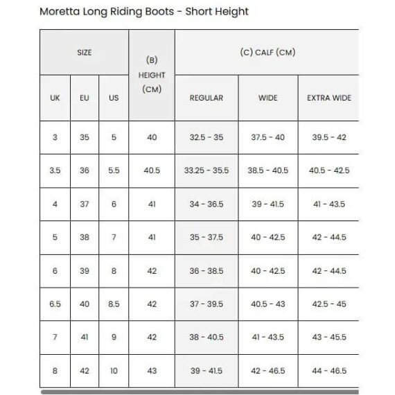 Сапоги для верховой езды Moretta Ortona