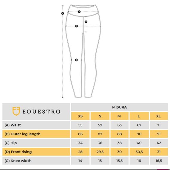 Equestro Size